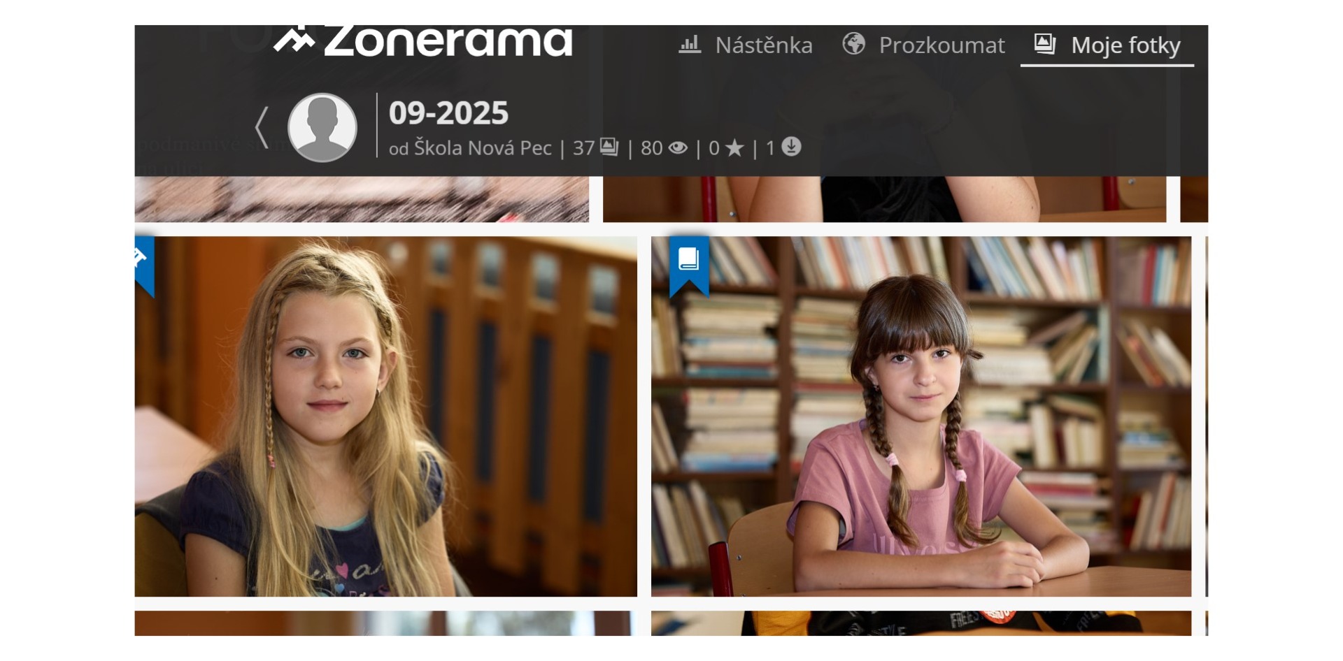 FOTOgalerie ZONERAMA otevřít